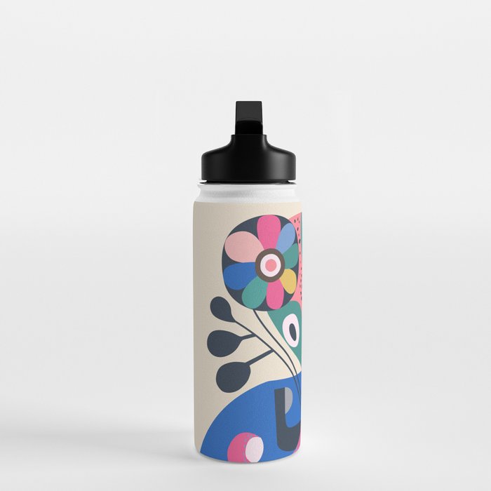 Mid Century Octopus Water Bottle Gallery Image 3