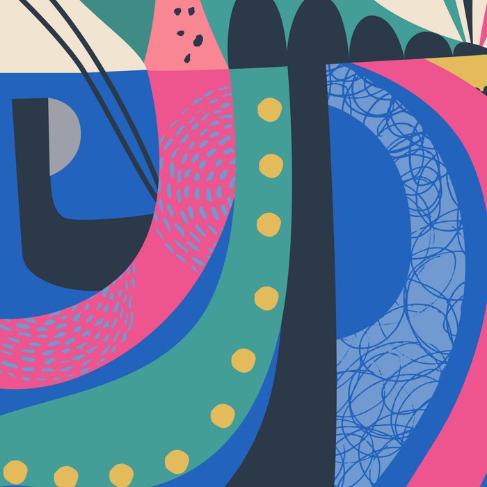 Mid Century Octopus Coffee Mug Gallery Image 2