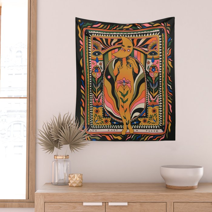 Just A Phase Wall Tapestry Gallery Image 2