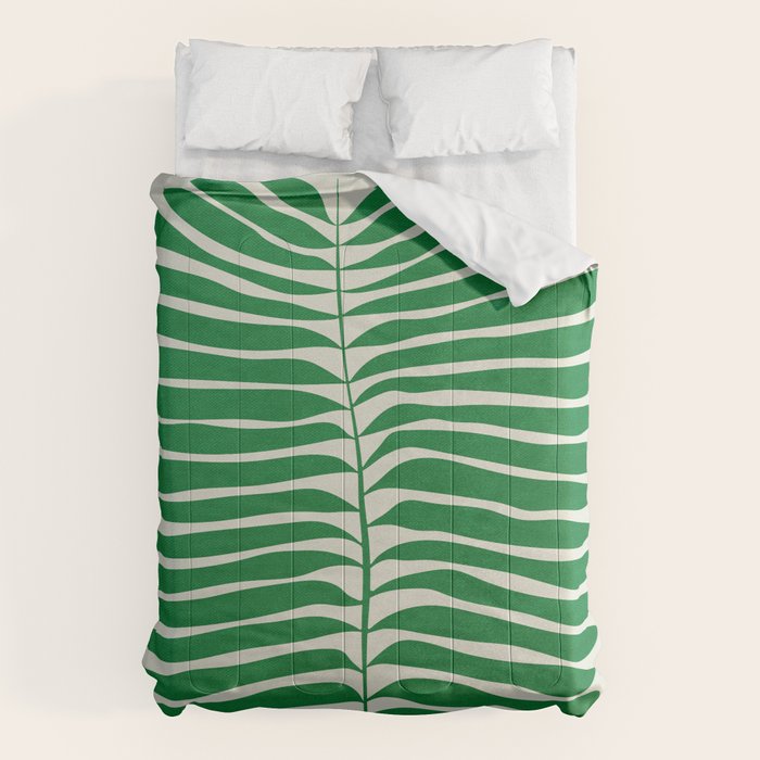 JAZZ FERNS 03 | Rain Forest Matisse Edition Comforter Gallery Image 6