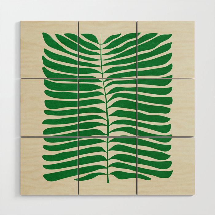 JAZZ FERNS 03 | Rain Forest Matisse Edition Wood Wall Art Gallery Image 1