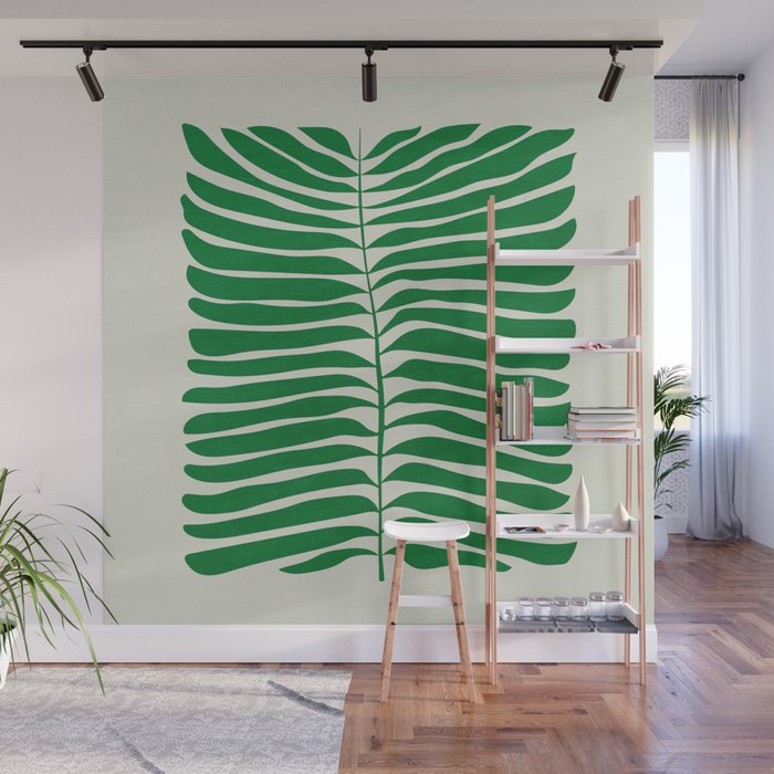 JAZZ FERNS 03 | Rain Forest Matisse Edition Wall Mural Gallery Image 1