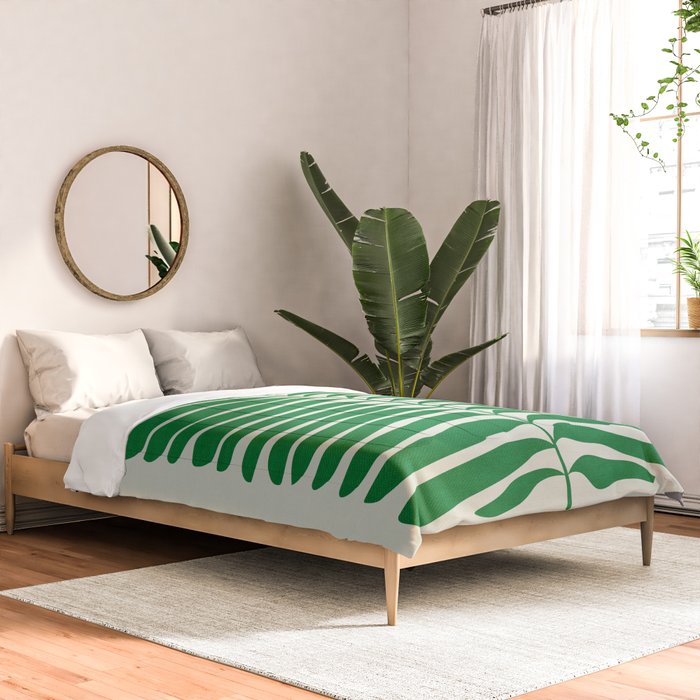 JAZZ FERNS 03 | Rain Forest Matisse Edition Comforter Gallery Image 2