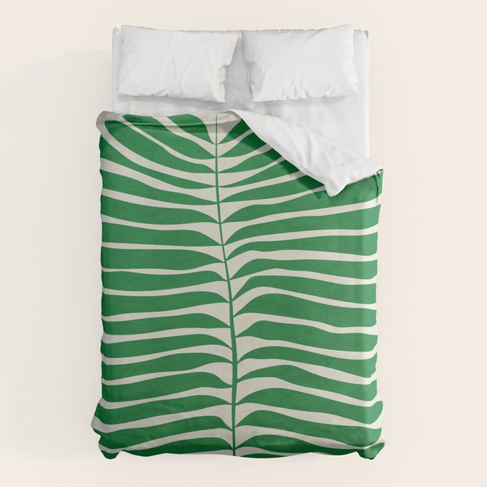 JAZZ FERNS 03 | Rain Forest Matisse Edition Duvet Cover Gallery Image 6