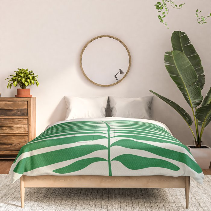 JAZZ FERNS 03 | Rain Forest Matisse Edition Comforter Gallery Image 3