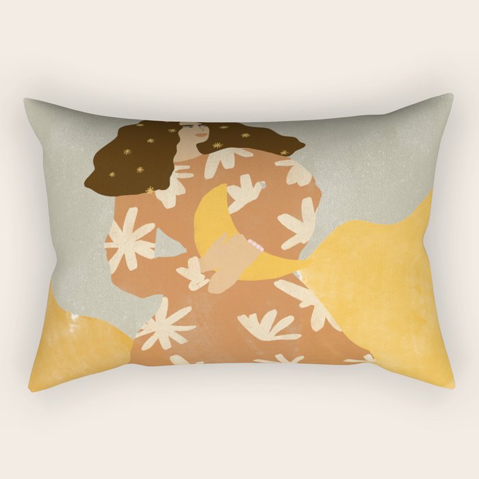 I Stole the Moon Rectangular Pillow Gallery Image 1