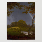 Antique Oil Painting Rainbow Poster Gallery Image 4