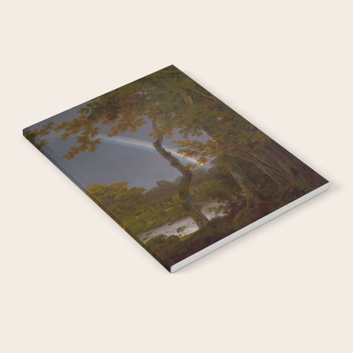Antique Oil Painting Rainbow Notebook Gallery Image 2