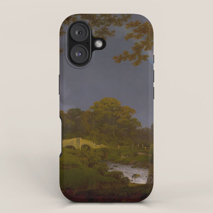 Antique Oil Painting Rainbow iPhone Case Gallery Image 1