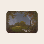 Antique Oil Painting Rainbow Bath Mat Gallery Image 1