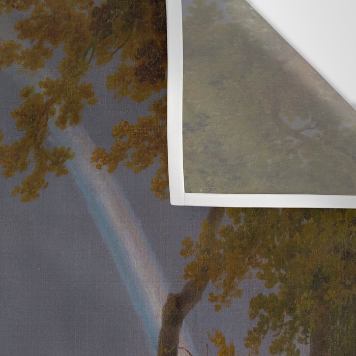 Antique Oil Painting Rainbow Wall Tapestry Gallery Image 3