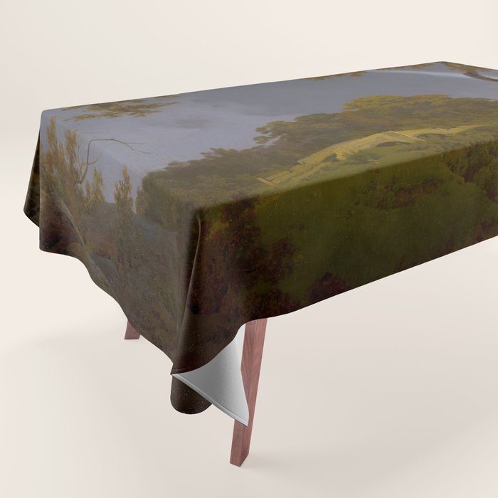 Antique Oil Painting Rainbow Tablecloth Gallery Image 1