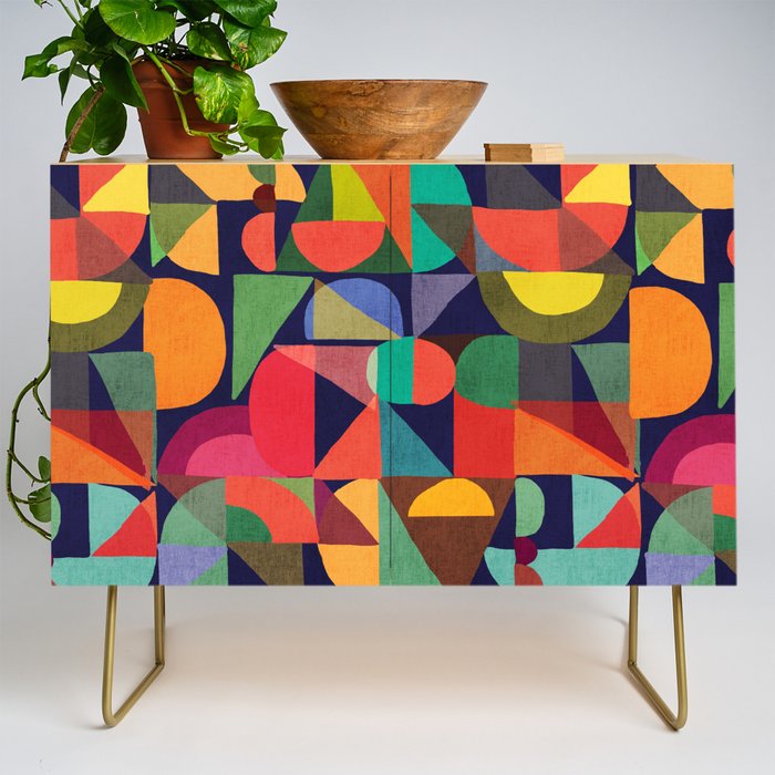 Color Blocks Credenza Gallery Image 1