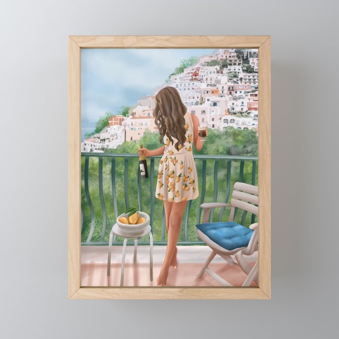 Amalfi Reverie Mini Art Print Gallery Image 1