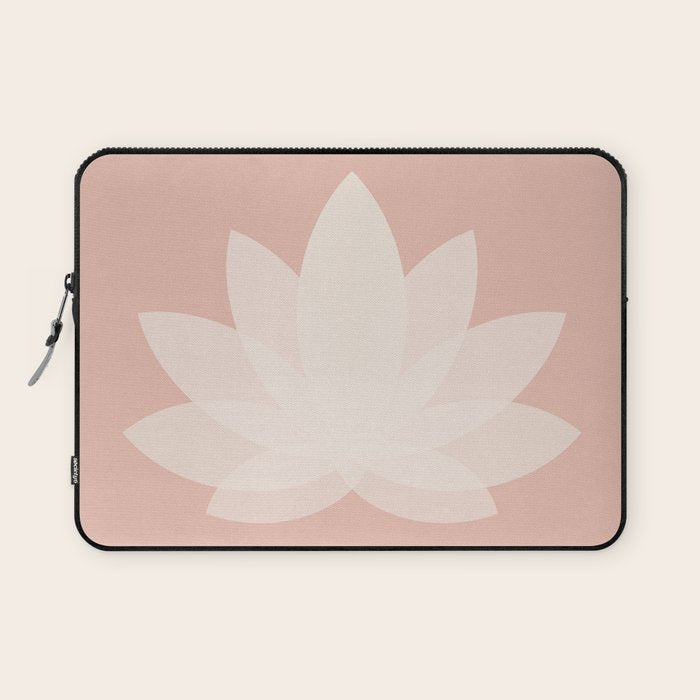 Lotus Flower Minimalism XVI Laptop Sleeve Gallery Image 1