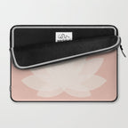 Lotus Flower Minimalism XVI Laptop Sleeve Gallery Image 2