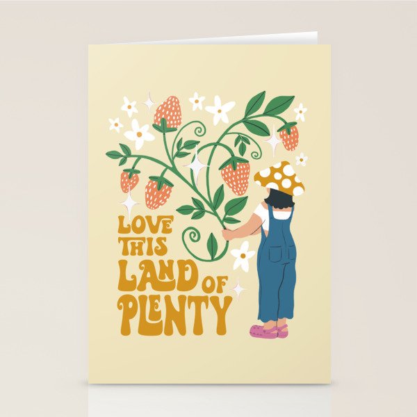 Plenty o' Strawberries  Stationery Card Gallery Image 1