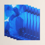 Blue Poppies #decor #society6 #buyart Wrapping Paper Gallery Image 3