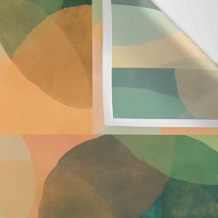 Organica Abstract 9 - Modern Abstract Art Print Wall Tapestry Gallery Image 3