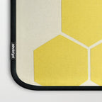 Yellow Honeycomb Laptop Sleeve Gallery Image 3