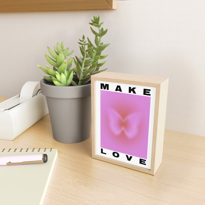 Make Love Art Print Mini Art Print Gallery Image 2