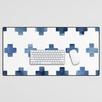 Crosses Scandinavian Pattern Desk Mat Gallery Image 1