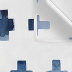 Crosses Scandinavian Pattern Wall Tapestry Gallery Image 3