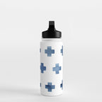 Crosses Scandinavian Pattern Water Bottle Gallery Image 3