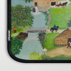 Anna Mary Robertson 'Grandma' Moses The Old Oaken Bucket American Folk Art Laptop Sleeve Gallery Image 3