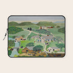 Anna Mary Robertson 'Grandma' Moses The Old Oaken Bucket American Folk Art Laptop Sleeve Gallery Image 1