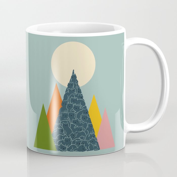 Cat Landscape 13 Coffee Mug Gallery Image 1