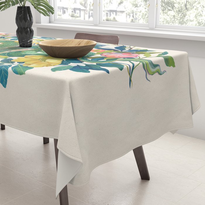 Floral Dragon Tablecloth Gallery Image 3