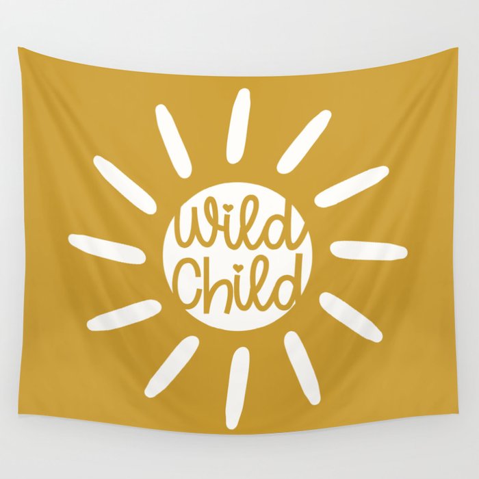Wild Child Wall Tapestry Gallery Image 4