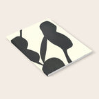 Abstract A17-black Notebook Gallery Image 2