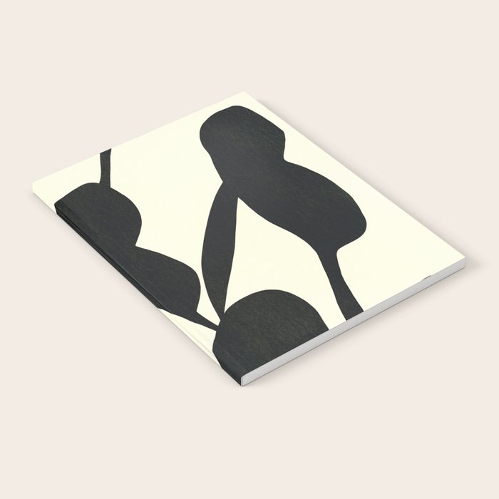 Abstract A17-black Notebook Gallery Image 2