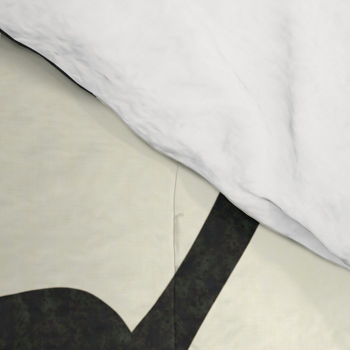 Abstract A17-black Comforter Gallery Image 4