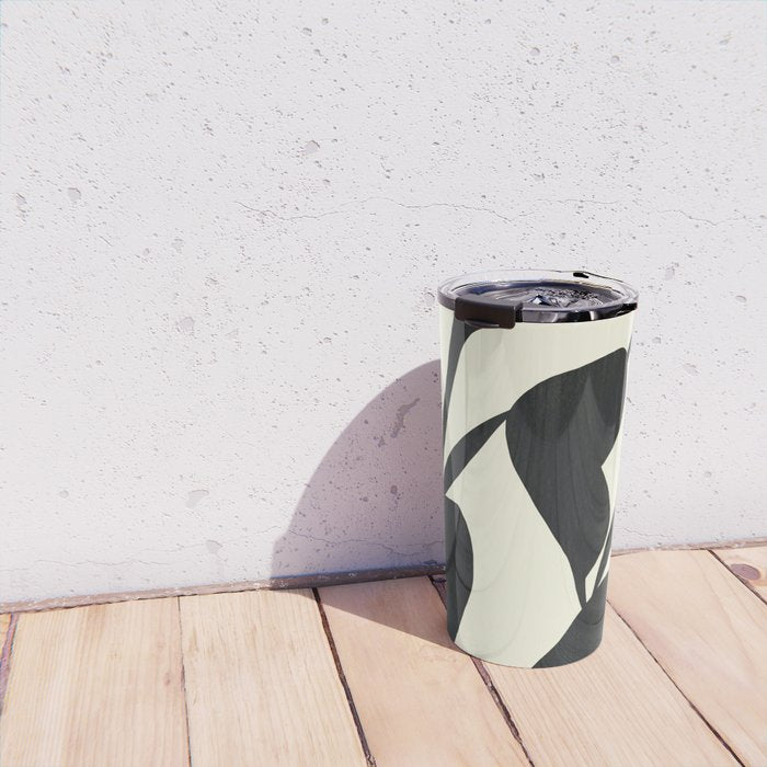 Abstract A17-black Travel Mug Gallery Image 4
