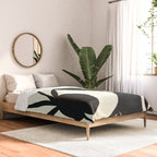 Abstract A17-black Comforter Gallery Image 2