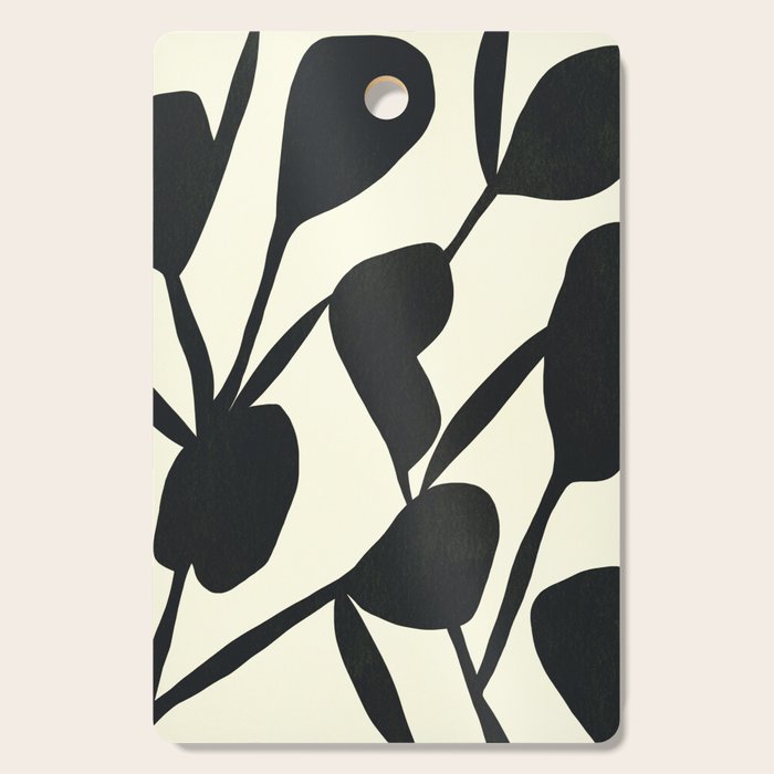 Abstract A17-black Cutting Board Gallery Image 1