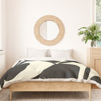 Abstract A17-black Duvet Cover Gallery Image 3