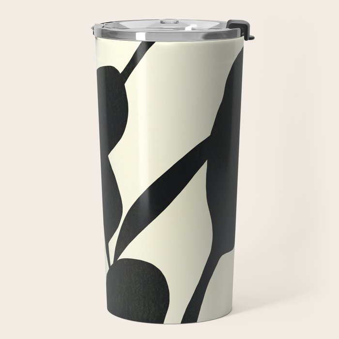 Abstract A17-black Travel Mug Gallery Image 2