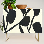 Abstract A17-black Credenza Gallery Image 1