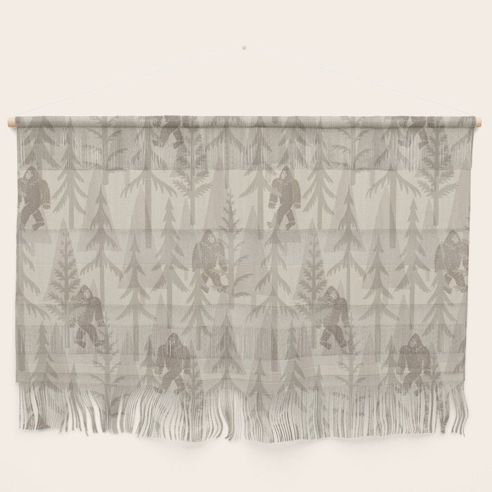 Subtle Sasquatch - Neutral Wall Hanging Gallery Image 1