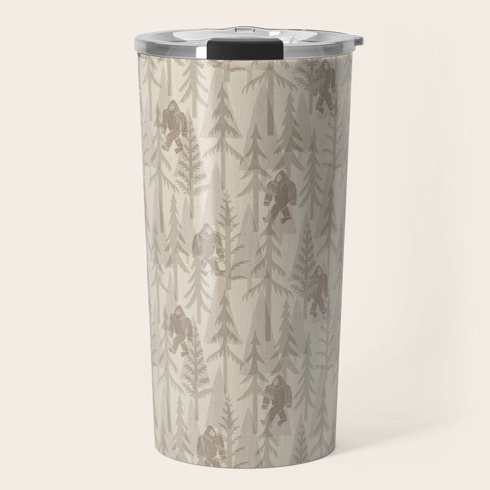 Subtle Sasquatch - Neutral Travel Mug Gallery Image 1