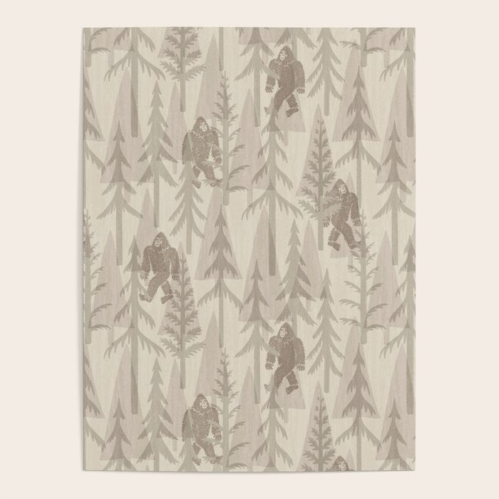 Subtle Sasquatch - Neutral Poster Gallery Image 4