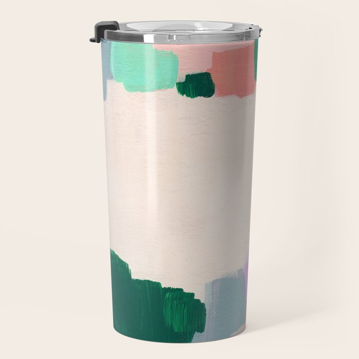 Abstract Oil Painting No. 70 Travel Mug Gallery Image 3
