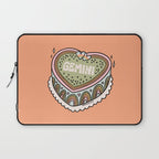 Gemini Heart Cake Laptop Sleeve Gallery Image 1