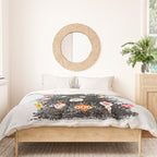Decorated christmas tree Duvet Cover Gallery Image 3