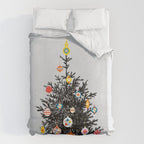Decorated christmas tree Duvet Cover Gallery Image 6