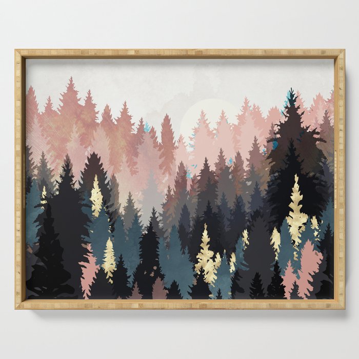 Spring Forest Light Serving Tray Gallery Image 1